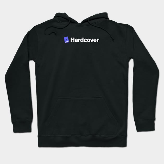 Hardcover Logo Light Hoodie by Hardcover Store